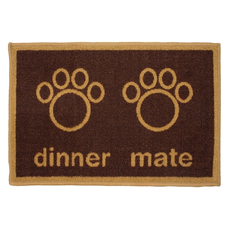 Monarch Brands Lost Marbles Pet Mat - Dinner P-PM-16X24-DINNER